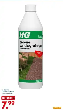 Kluswijs HG GROENE AANSLAGREINIGER aanbieding