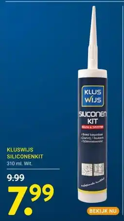 Kluswijs KLUSWIJS SILICONENKIT aanbieding