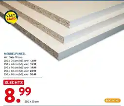 Kluswijs MEUBELPANEEL aanbieding