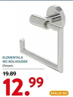 Kluswijs ELEMENTALS WC-ROLHOUDER aanbieding