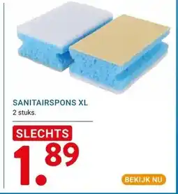 Kluswijs SANITAIRSPONS XL aanbieding