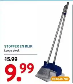 Kluswijs STOFFER EN BLIK aanbieding