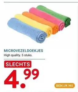 Kluswijs MICROVEZELDOEKJES aanbieding