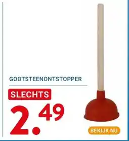 Kluswijs GOOTSTEENONTSTOPPER aanbieding