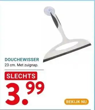 Kluswijs DOUCHEWISSER aanbieding