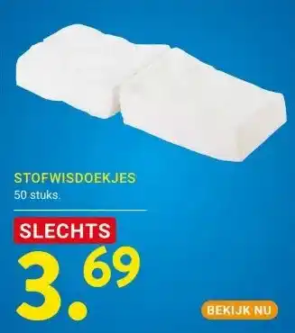 Kluswijs STOFWISDOEKJES aanbieding