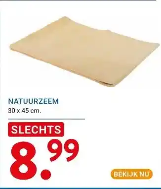 Kluswijs NATUURZEEM aanbieding