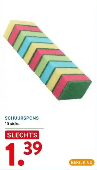 Kluswijs SCHUURSPONS aanbieding