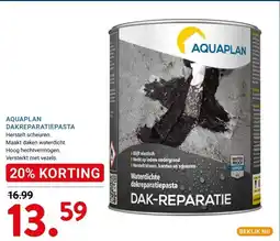 Kluswijs AQUAPLAN DAKREPARATIEPASTA aanbieding