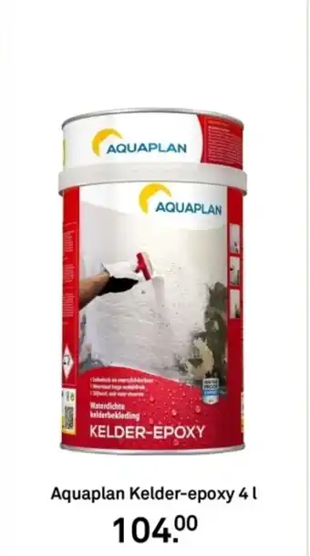 Karwei Aquaplan Kelder epoxy aanbieding