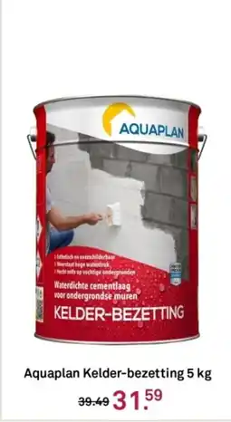 Karwei Aquaplan Kelder bezetting aanbieding