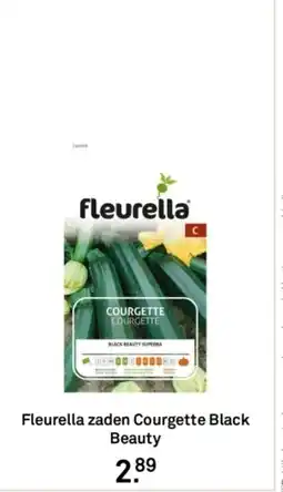 Karwei Fleurella zaden Courgette Black Beauty aanbieding