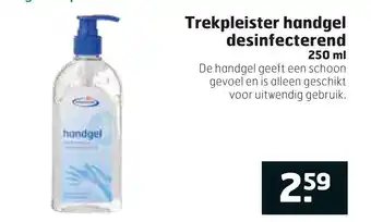 Trekpleister Trekpleister handgel desinfecterend aanbieding