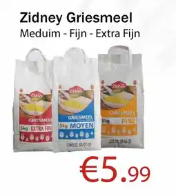 Tanger Markt Zidney Griesmeel aanbieding