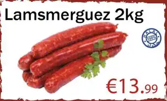 Tanger Markt Lamsmerguez aanbieding