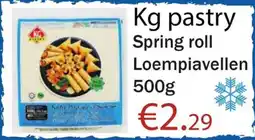 Tanger Markt Kg pastry spring roll loempiavellen aanbieding