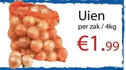 Tanger Markt Uien aanbieding