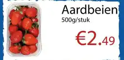 Tanger Markt Aardbeien aanbieding