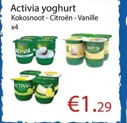 Tanger Markt Activia yoghurt aanbieding