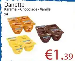 Tanger Markt Danette aanbieding