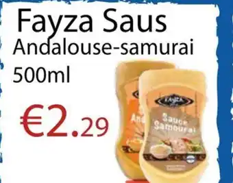 Tanger Markt Fayza Saus aanbieding