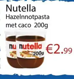 Tanger Markt Nutella aanbieding