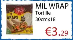 Tanger Markt Mil wrap aanbieding