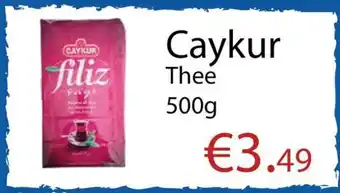 Tanger Markt Caykur aanbieding