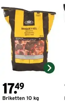 GAMMA Briketten 10 kg aanbieding