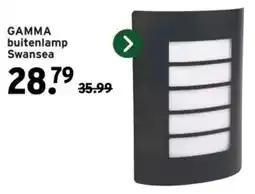 GAMMA Gamma buitenlamp Swansea aanbieding