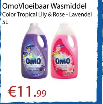 Tanger Markt OmoVloeibaar Wasmiddel aanbieding