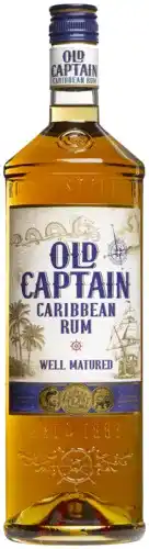 Gall & Gall Old Captain Bruine Rum 100CL Mixen aanbieding