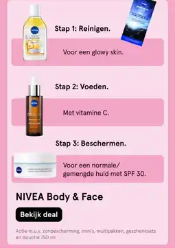 Etos NIVEA Body & Face aanbieding