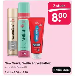 Etos New Wave, Wella en Wellaflex aanbieding