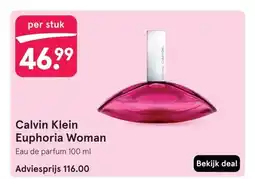 Etos Calvin Klein Euphoria Woman aanbieding