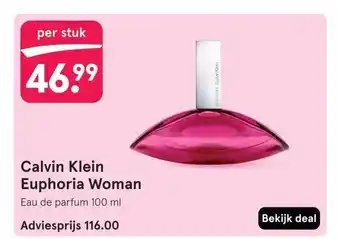 Etos Calvin Klein Euphoria Woman aanbieding