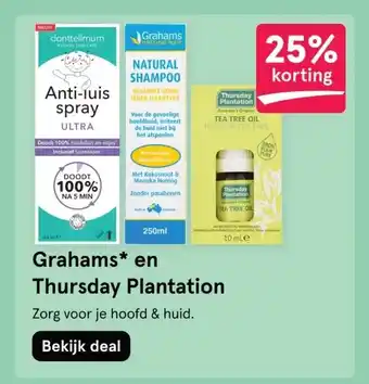 Etos Grahams* enThursday Plantation aanbieding