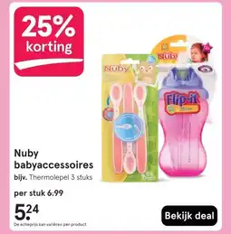 Etos Nuby babyaccessoires aanbieding