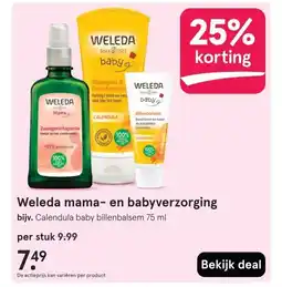 Etos Weleda mama- en babyverzorgin aanbieding