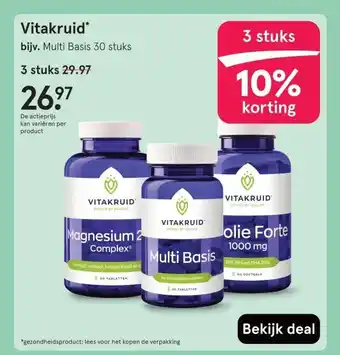 Etos Vitakruid' aanbieding