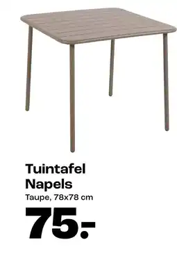 Kwantum Tuintafel Napels aanbieding