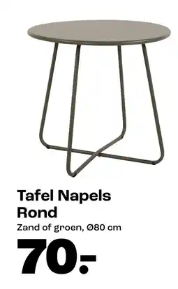 Kwantum Tafel Napels Rond aanbieding