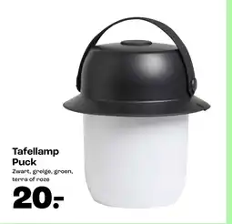 Kwantum Tafellamp Puck aanbieding