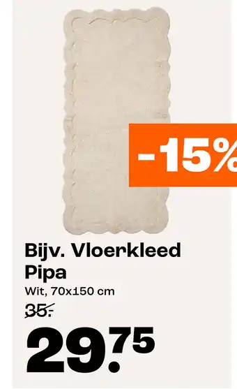 Kwantum Vloerkleed Pipa aanbieding