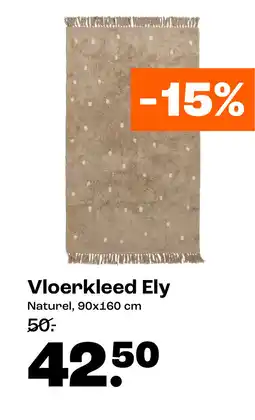 Kwantum Bijv. Vloerkleed Ely aanbieding