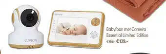 Baby & Tiener Babyfoon Met Camera Essential Limited Edition aanbieding