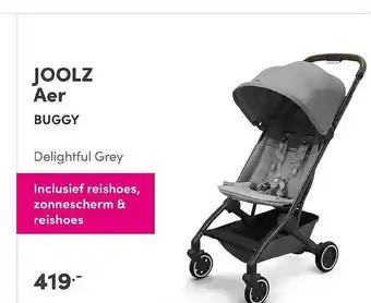 Baby & Tiener Joolz Aer Buggy Delightful Grey aanbieding