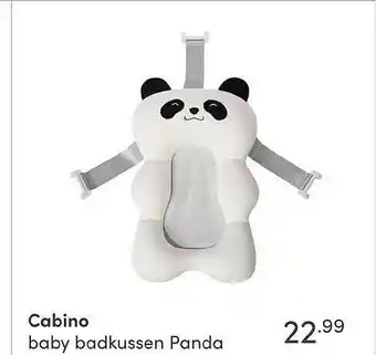 Baby & Tiener Cabino Baby Badkussen Panda aanbieding