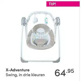 Baby & Tiener X-Adventure Swing aanbieding