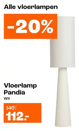 Kwantum Vloerlamp Pandia aanbieding